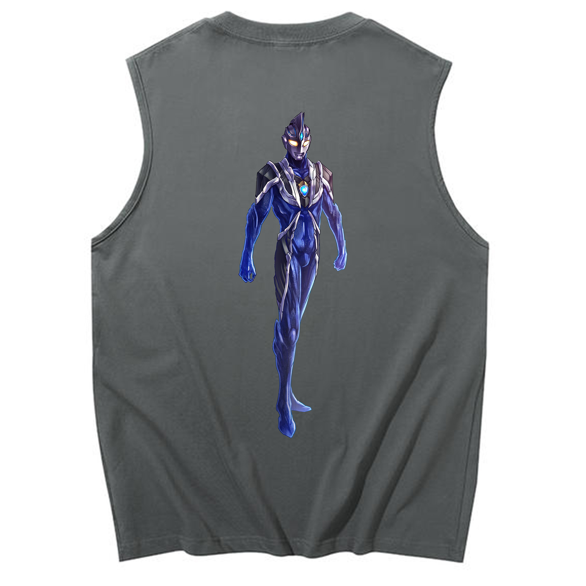 （画像用） ウルトラマン Ultraman コットン100％タンクトップ（背面プリント）